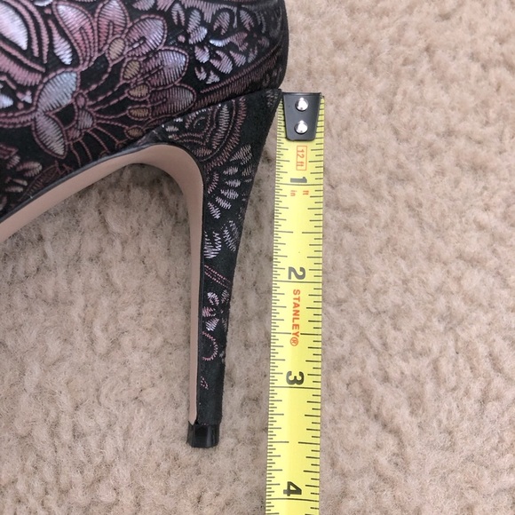 ALDO Sateen Floral Print Pointed-Toe Stiletto Pumps - Picture 7 of 13